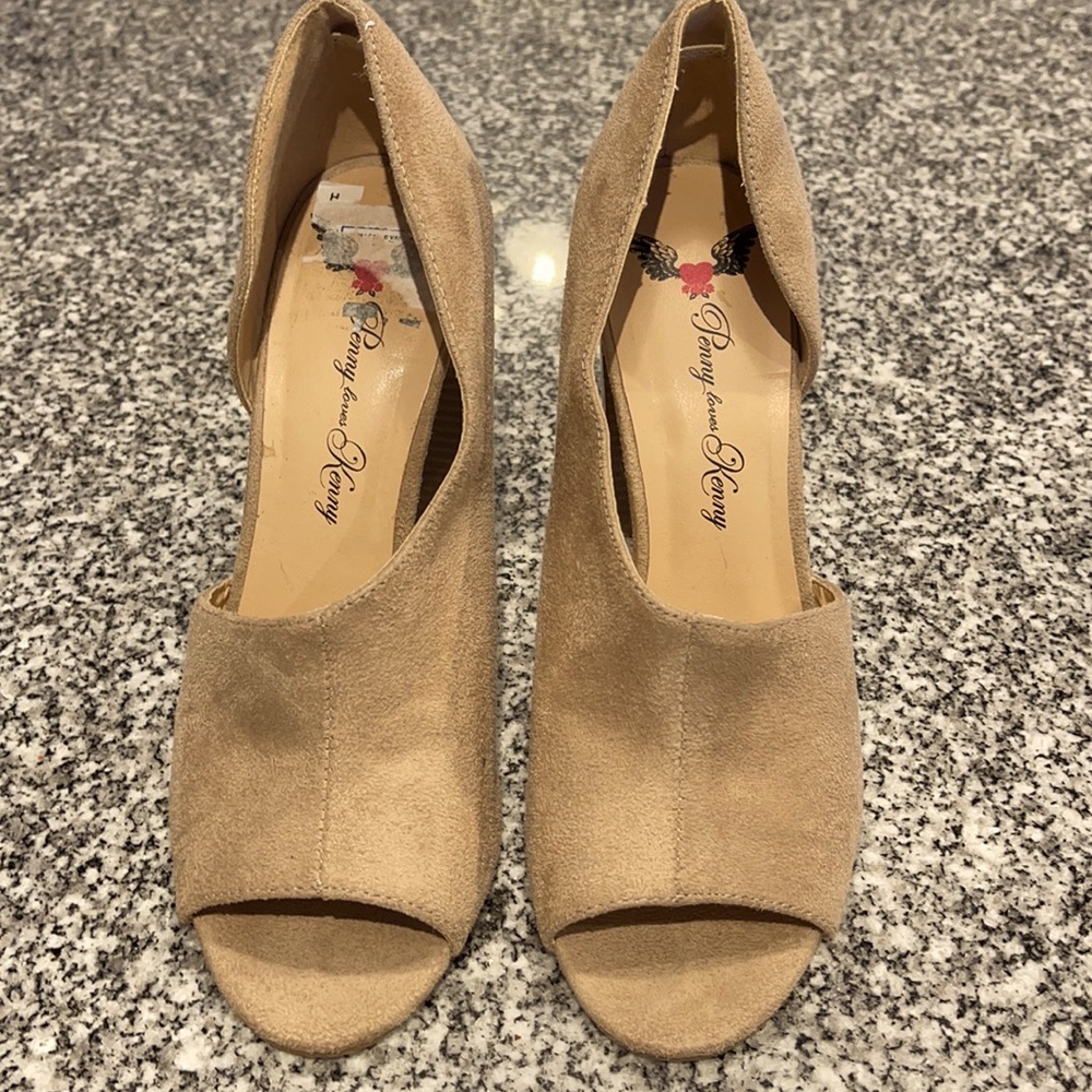 Penny loves Kenny beige shoes size 8 1/2